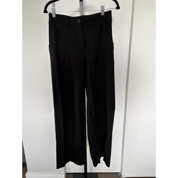 Max Studio Pants - Max Studio Ponte Wide Leg Trousers M